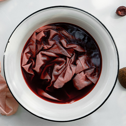 Atma Kullan: Doğal Kumaş, Boyama